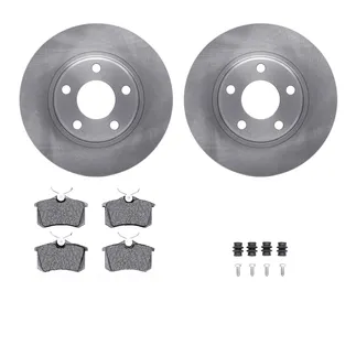 R1 Concepts WFWH1-74032 E- Line Series Brake Rotor W/ Ceramic Brake Pads & Hdw